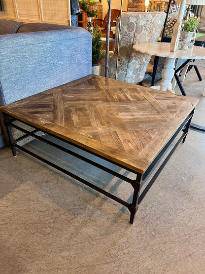 Pottery Barn Wood/Iron Table