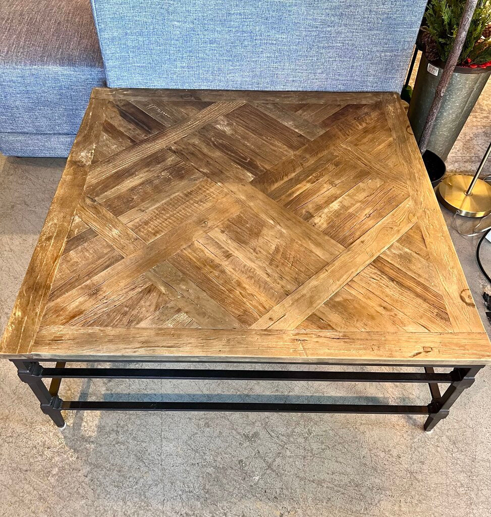 Pottery Barn Wood/Iron Table