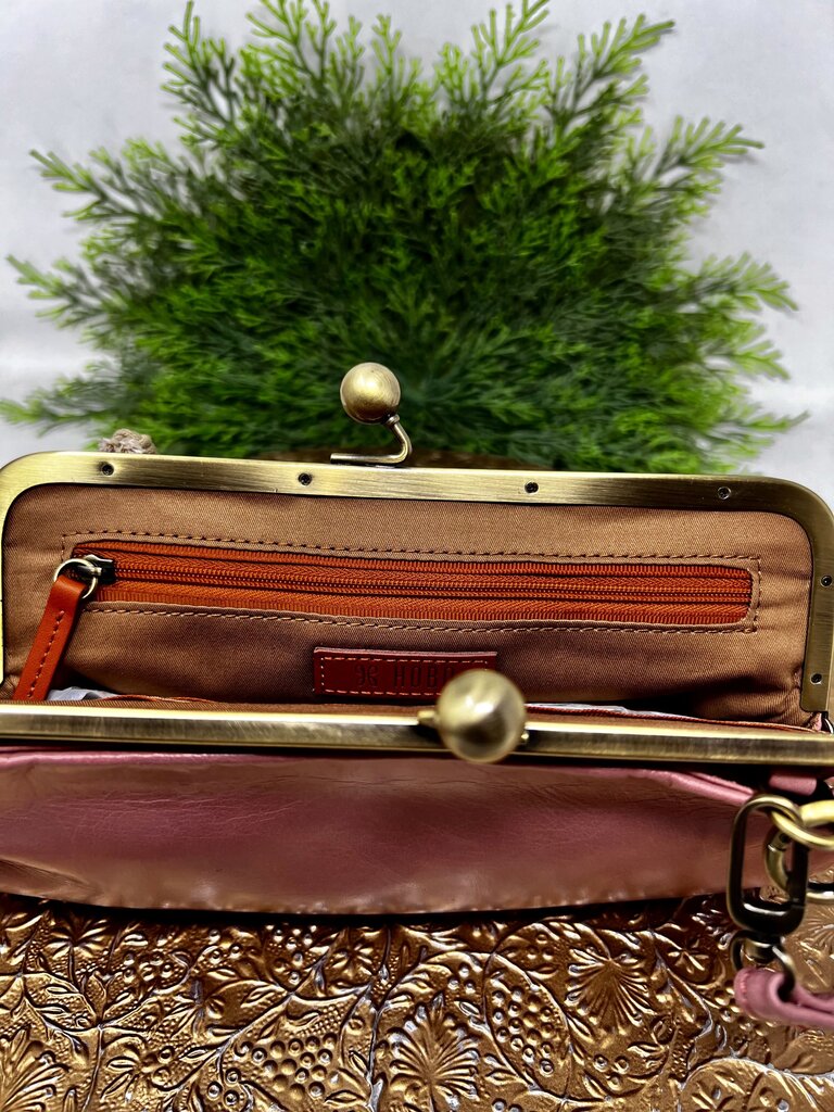 Hobo Leather Crossbody Purse