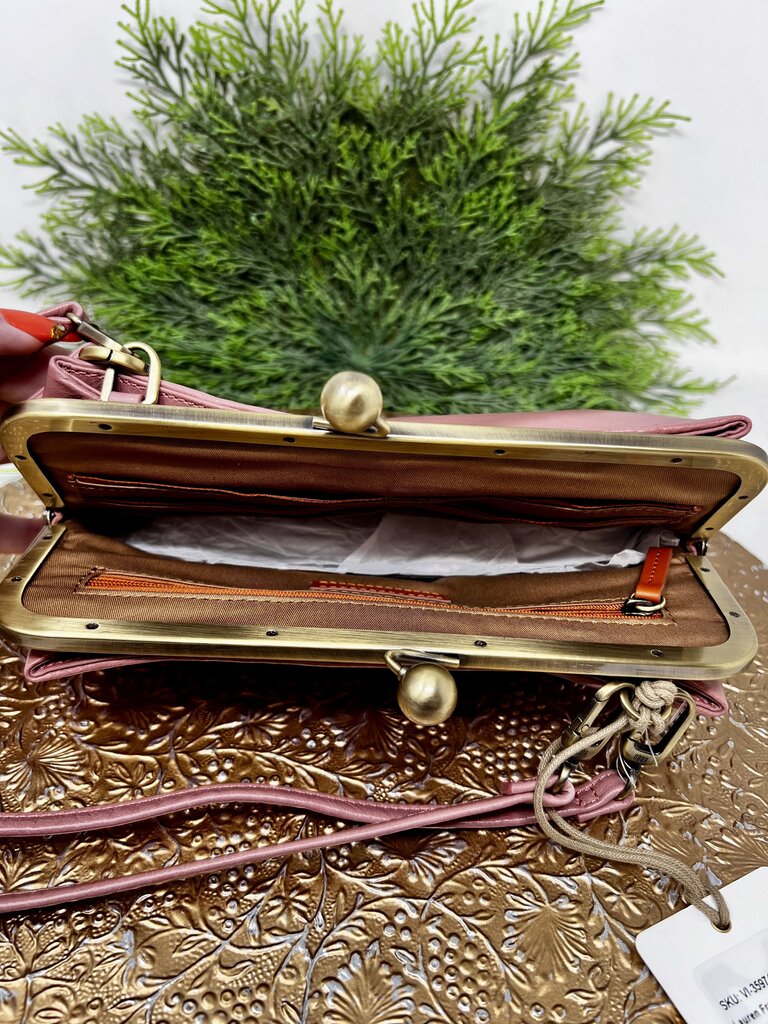 Hobo Leather Crossbody Purse