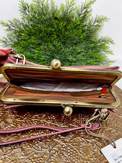 Hobo Leather Crossbody Purse