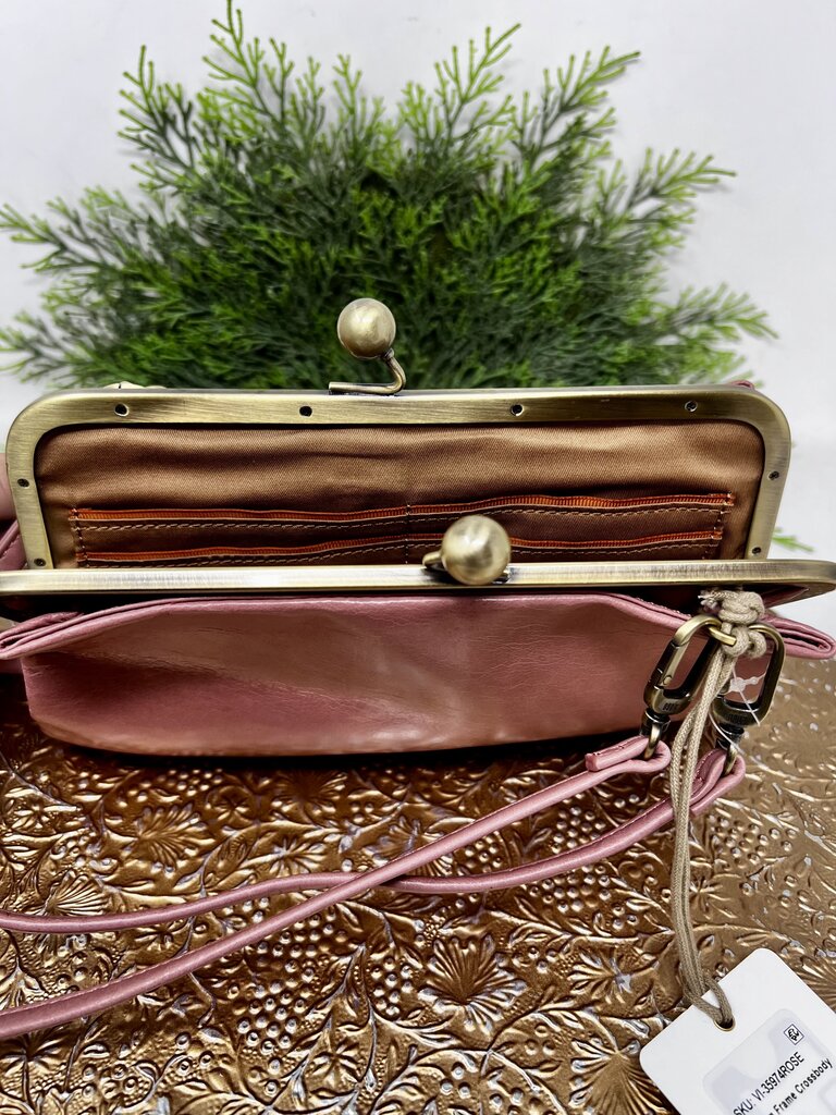 Hobo Leather Crossbody Purse