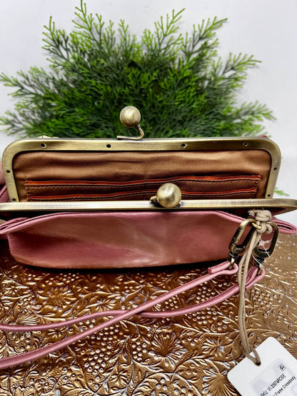 Hobo Leather Crossbody Purse