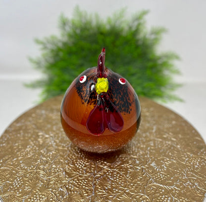 Art Glass Chicken
