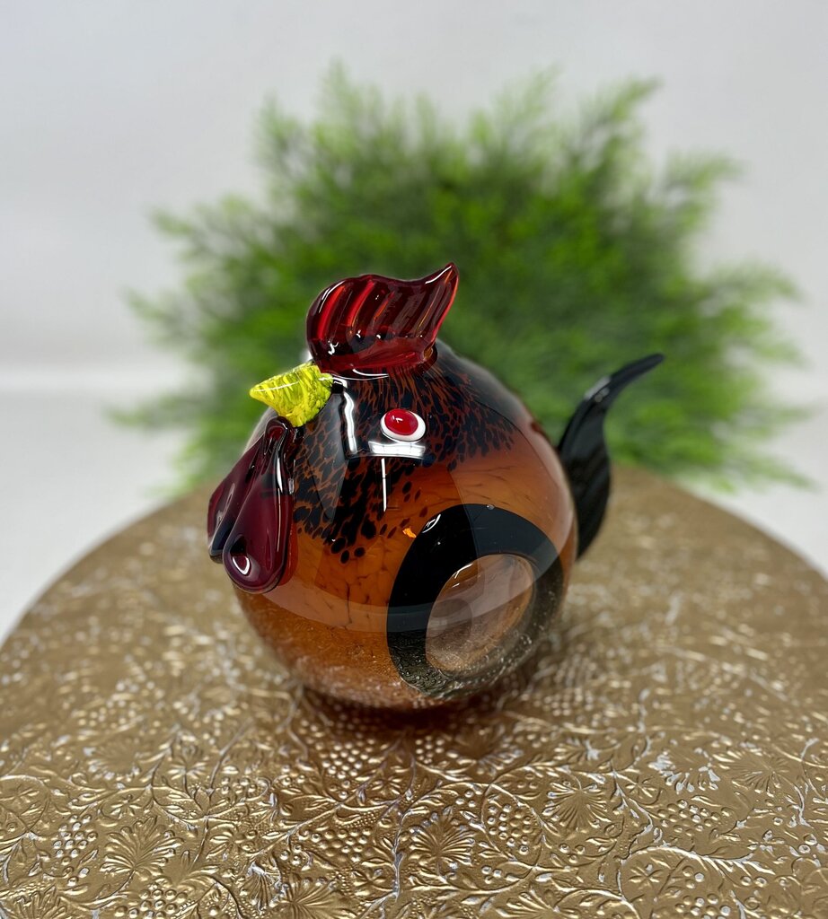 Art Glass Chicken
