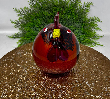 Art Glass Chicken