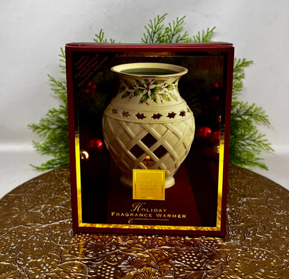 NEW Lenox Holiday Fragrance Warmer