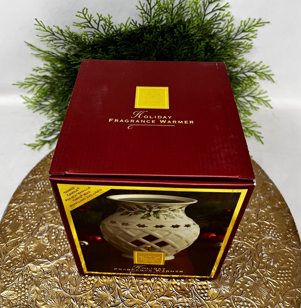 NEW Lenox Holiday Fragrance Warmer