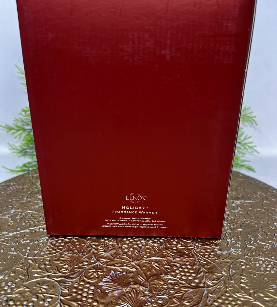NEW Lenox Holiday Fragrance Warmer