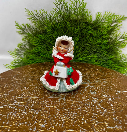 Vintage Japan Christmas Angel Girl