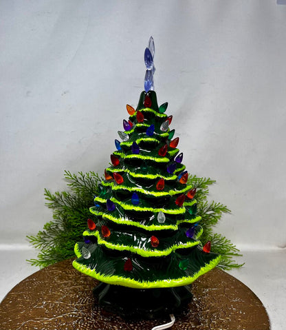 Lighted Ceramic Tree