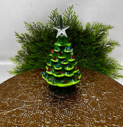 Lighted Ceramic Tree