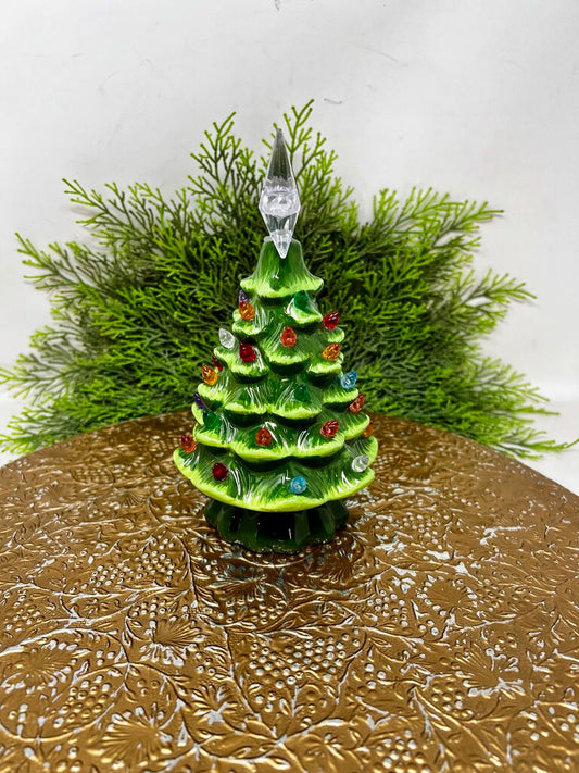 Lighted Ceramic Tree