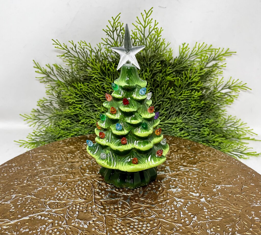 Lighted Ceramic Tree