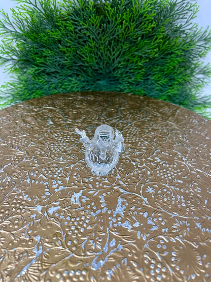 Swarovski Crystal Santa Blue Eyes Figurine