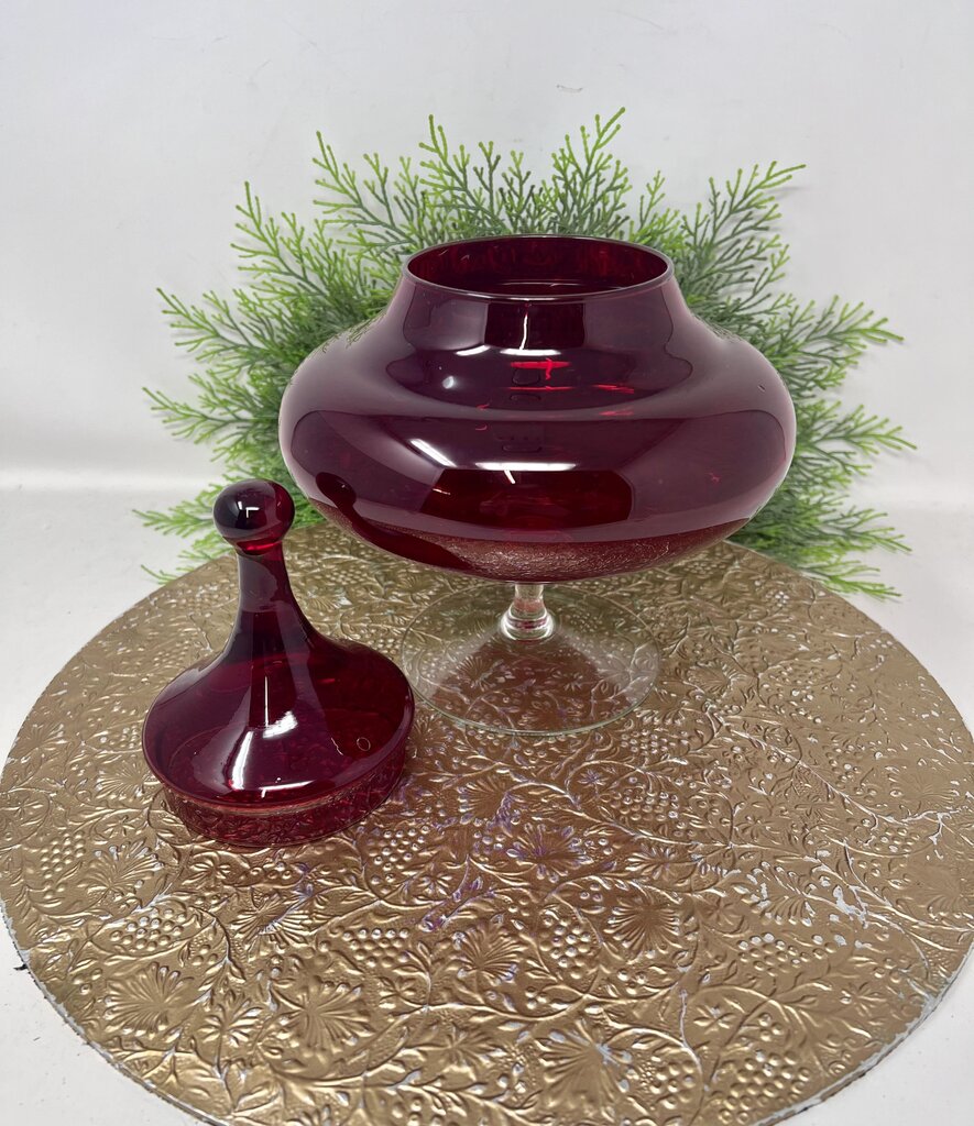 Ruby Empoli With Lid