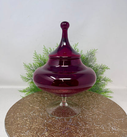 Ruby Empoli With Lid