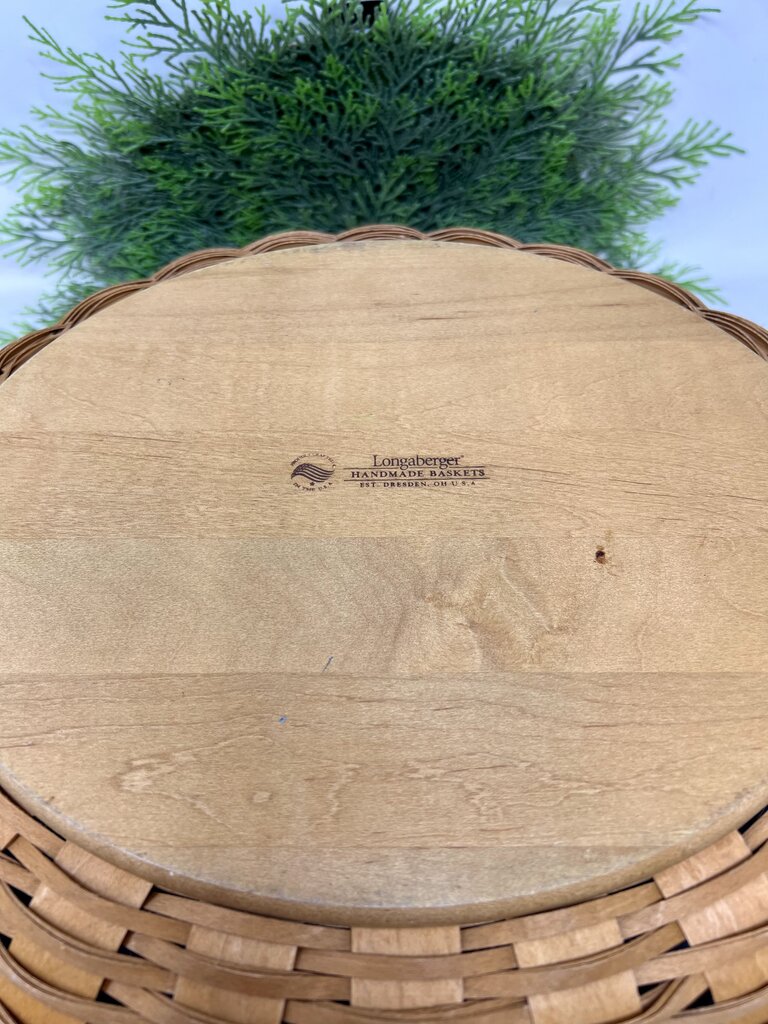 ISU Color Theme Shallow Basket Two Handles