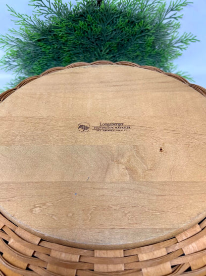 ISU Color Theme Shallow Basket Two Handles