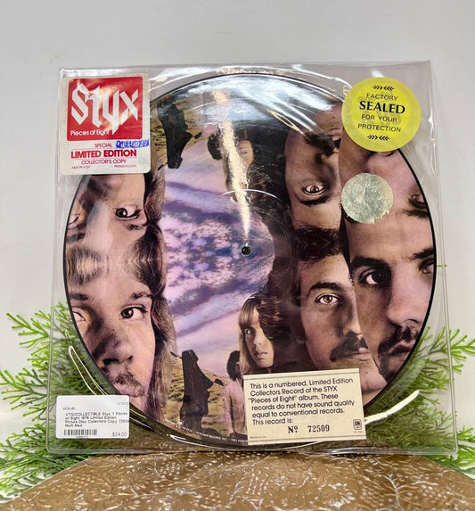 Styx – Pieces of Eight 1978 Limited Edition Picture Disc Collectors Copy 72509