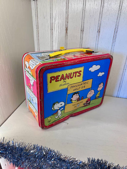 Vintage Peanuts Lunchbox