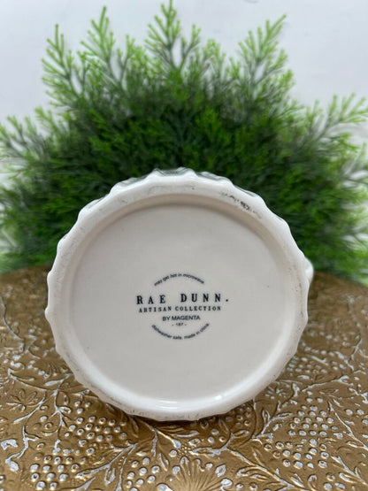 White Rae Dunn Relax and Tea Mug Set