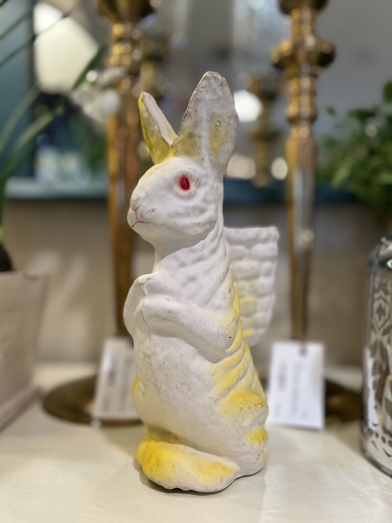 Vintage Paper Mache Easter Bunny