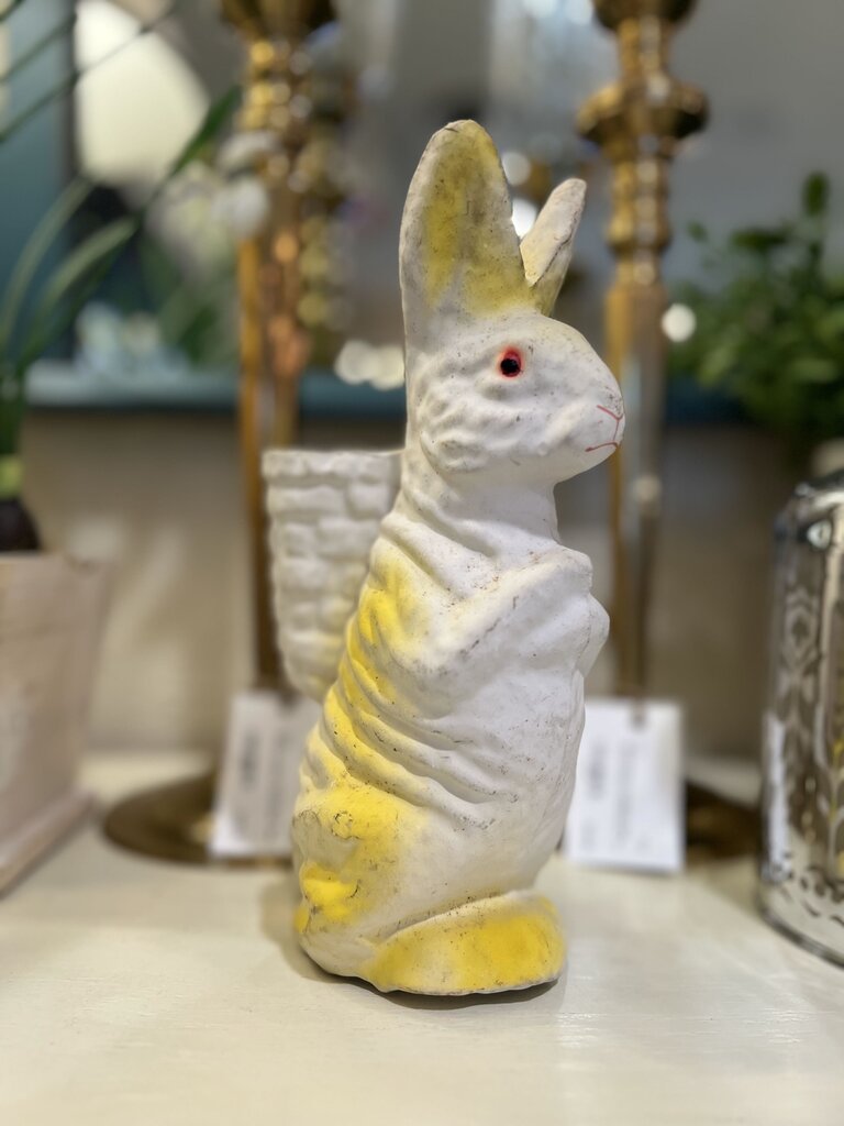 Vintage Paper Mache Easter Bunny