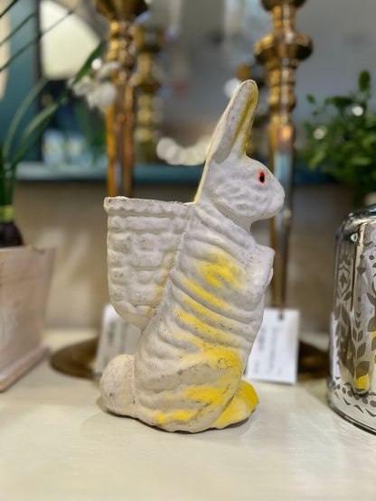 Vintage Paper Mache Easter Bunny