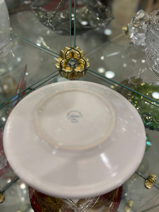 fiesta rainbow luncheon plate