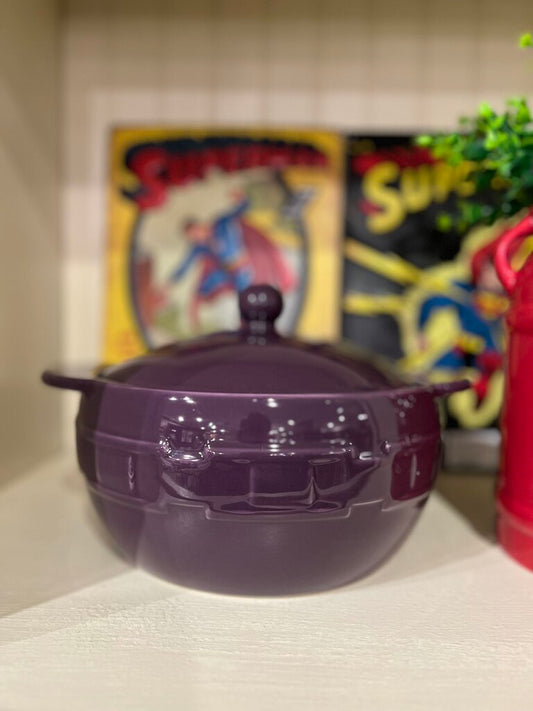 Longaberger Purple Cass Round Dish