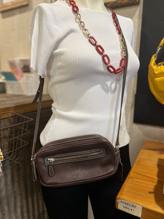 Coach Vintage 9589 Crossbody Bag Brown