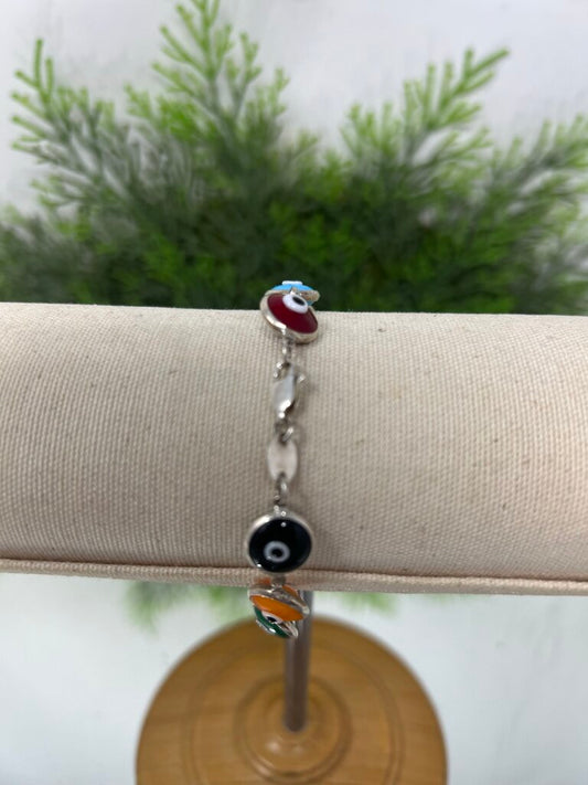 STERLING Evil Eye Bracelet Turkey