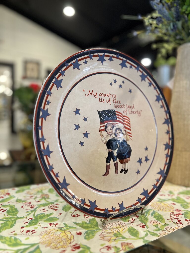 Bethany Lowe Patriotic Platter