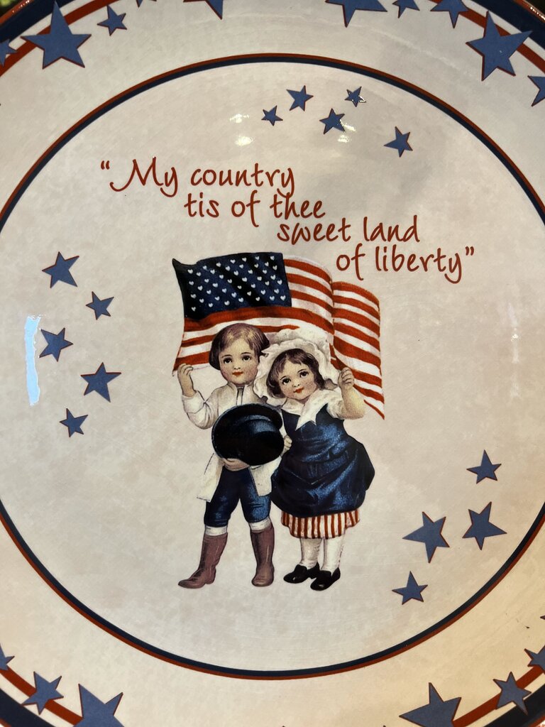 Bethany Lowe Patriotic Platter