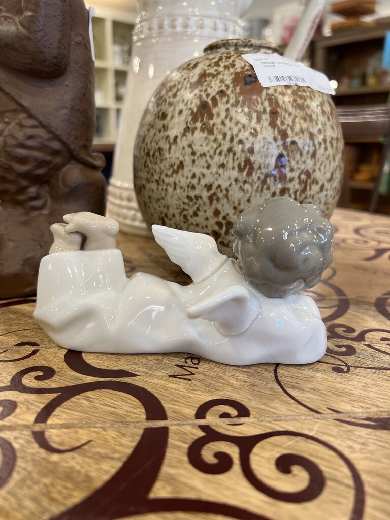 Lladro Angel Laying Down