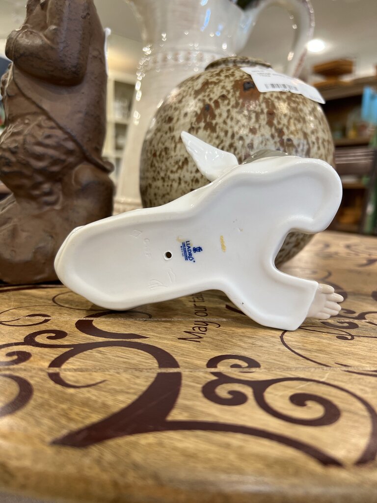 Lladro Angel Laying Down