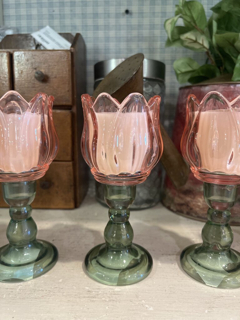 tulip candle