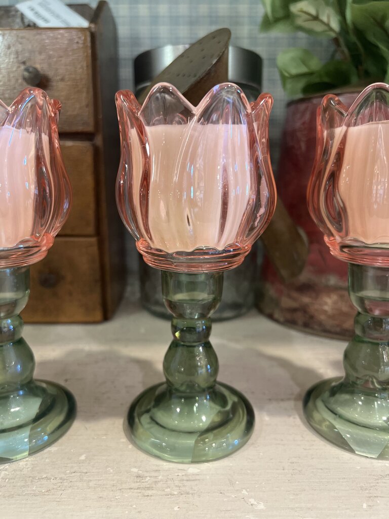 tulip candle
