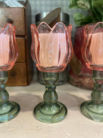 tulip candle