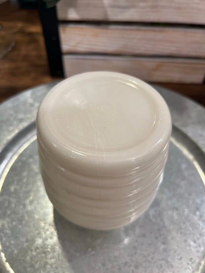 Fire King Tulip Grease Jar