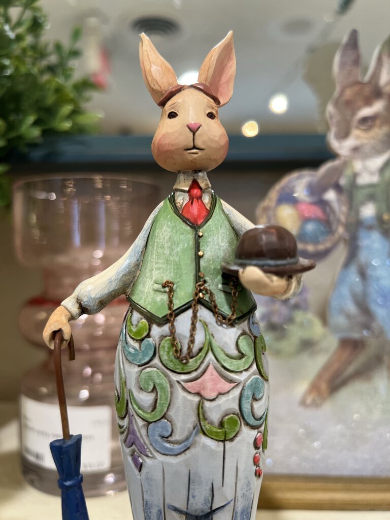 Jim Shore Rabbit Bunny Bright