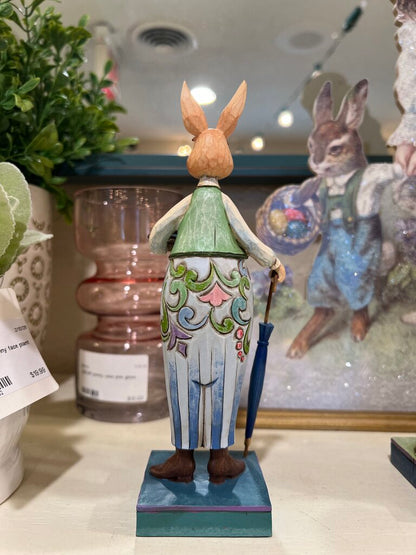 Jim Shore Rabbit Bunny Bright
