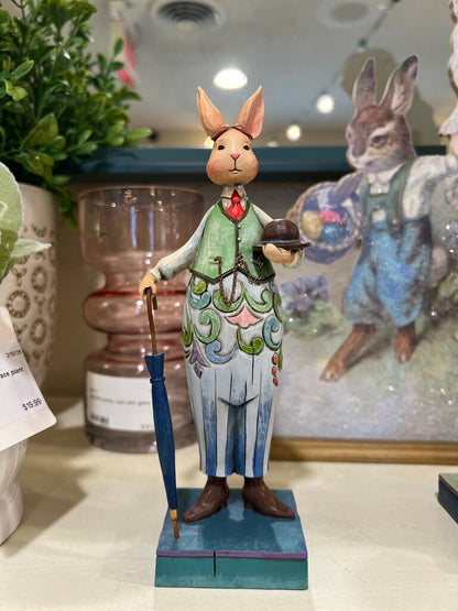 Jim Shore Rabbit Bunny Bright