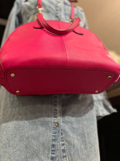 Peyton Pink Heather Dome Satchel Bag