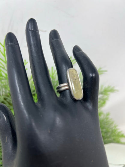 Baltic Amber Sterling Ring