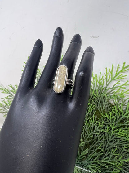 Baltic Amber Sterling Ring