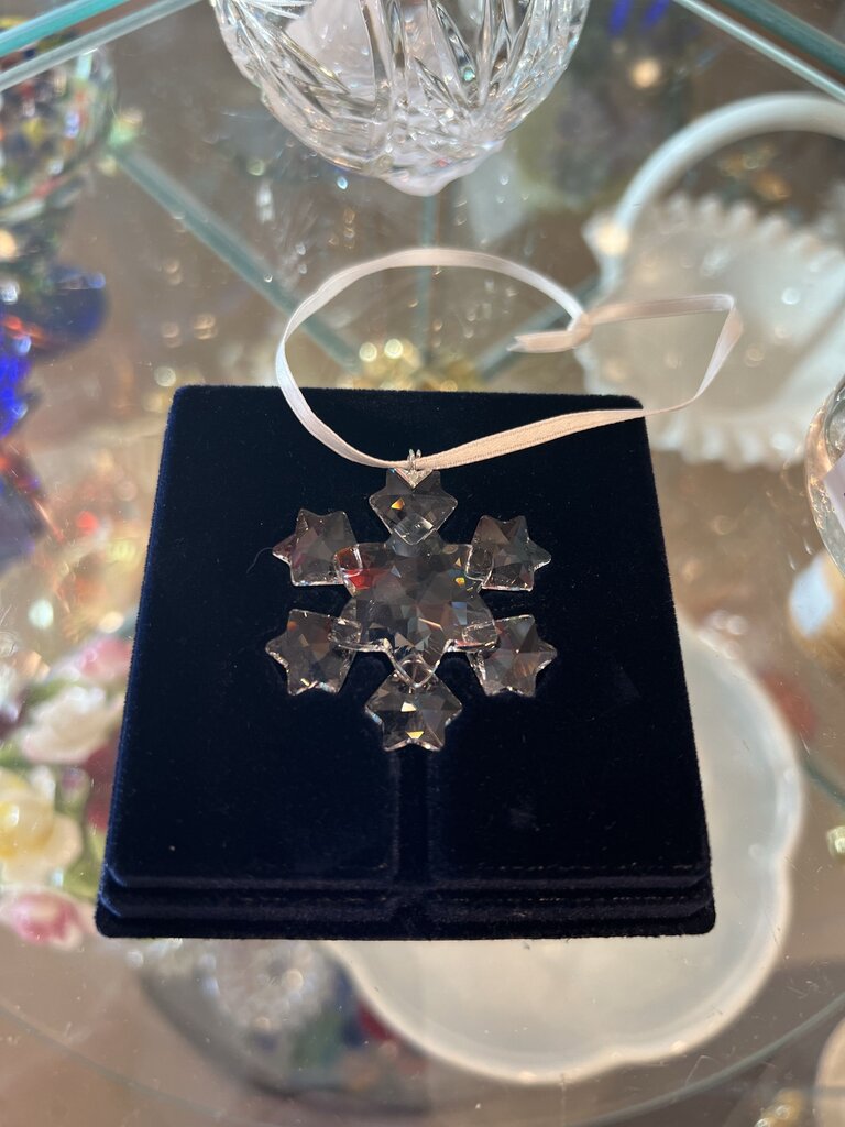 Swarovski Crystal Little Snowflake Ornament