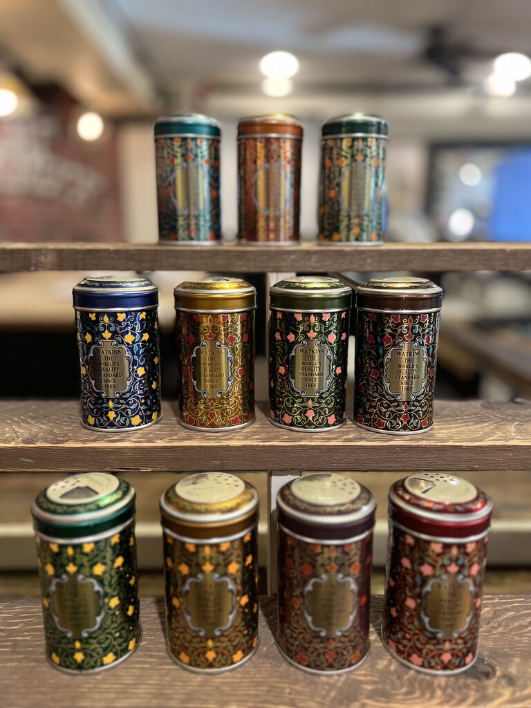 1987 Watkins Limited Edition Spice Tins