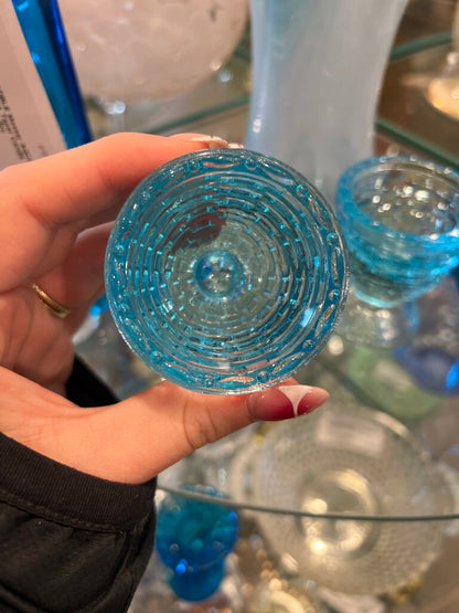 Blue Egg Cup Longaberger Weaved